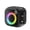 Black, variant on 4 in 1 Wireless Portable Bluetooth Speaker RGB HD Stereo Sound, Type-C Rechargeable with Strap, Support USB TF AUX FM Radio for Camping Cycling Hiking Outdoor Party
