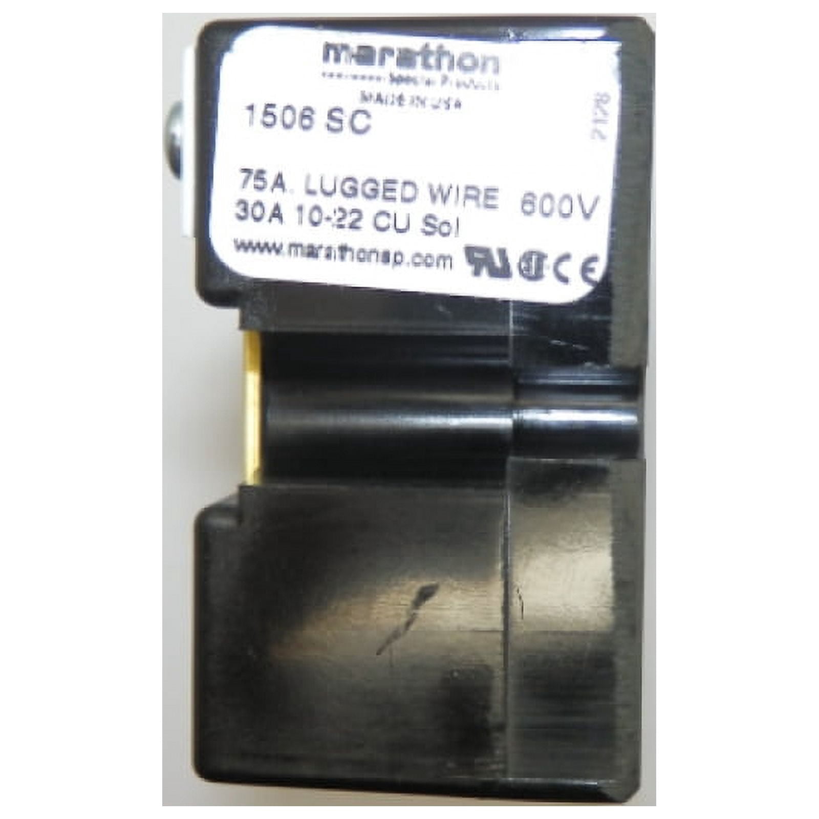Marathon 30A 1500 Series Connector Terminal Block 1508SC