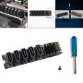 thumbnail image 4 of Soporte de adaptadora HDD 5 puertos Función PM interna Soporte de bajo Accesorios Expansión para III 6GB / S PH56 Computadora Yotijar Tarjeta adaptadora, 4 of 10