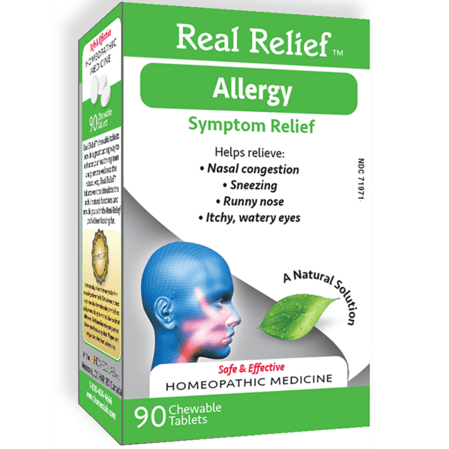 Homeolab USA Real Relief Allergy 90 Chwbls