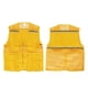 thumbnail image 3 of Chaleco de Ropa de Trabajo Voluntario para eventos Múltiples Bolsillos Amarillo, 3 of 7