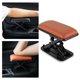 thumbnail image 4 of Cojín universal para reposabrazos de coche, 3 niveles de altura, didad Cuero Marrón Baoblaze Cojín de reposabrazos de coche, 4 of 7