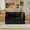 Black, variant on Sdorens 63.8" Cloud Couch Loveseat,Deep Seat Modular Sectional Sofa for Living Room,Bedroom,Apartment,Khaki