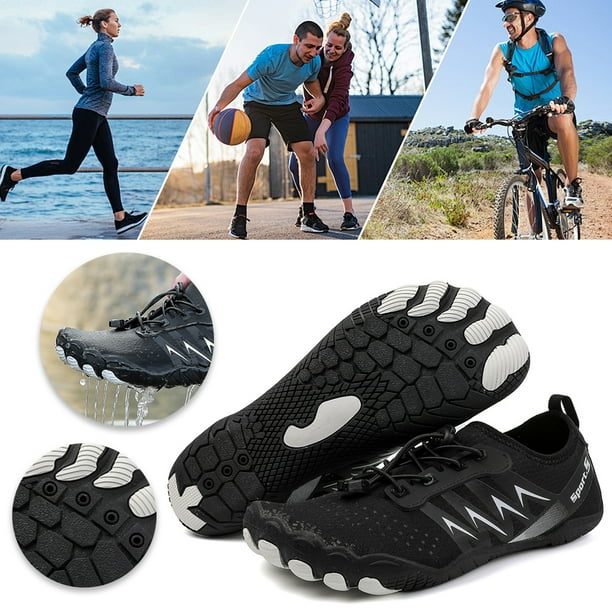 Zapatos Zapatos Surf Transpirables Zapatos Natacion para Hombres Y Mujeres Negro 37 Walmart en linea