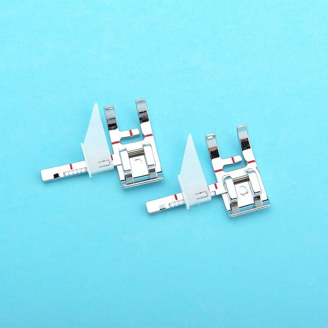 Prensatelas para máquina de coser con guía ajustable de 2 uds. Se adapta a máquinas de coser domésticas de vástago bajo. Cantante, nuevo hogar