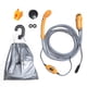 thumbnail image 5 of Barril plegable Kit de cubo plegable de ducha eléctrica de 12 V para camping, ducha para viajes, lavado de coches, camping, senderismo, riego de plantas con flores Maboto  Barril plegable, 5 of 7