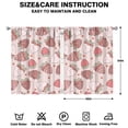 thumbnail image 2 of Nursery Curtains Boys Girls Kids Strawberry Print Pattern Window Drapes for Living Bedroom Playroom Room Decor Rod Pocket 42x54 Inch 2 Panels, 2 of 2