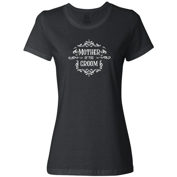 Inktastic Mother of the Groom in White Women's T-Shirt