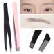 thumbnail image 2 of Pinzas de depilar, Pinzas de acero inoxidable de 2 piezas: las mejores pinzas para su uso diario Cejas moldeadas, cabello encarnado, astillas, depilación facial, herramienta de m Para Maquillaje Octpeak NO, 2 of 8