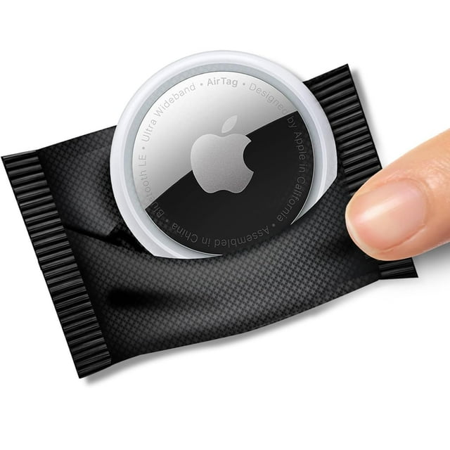 Soporte GPS Pocket Buddy de tela para AirTags, paquete de 12