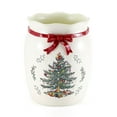 thumbnail image 2 of Avanti Holiday Spode Tree Red Wastebasket, 2 of 2