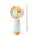 thumbnail image 1 of Mini ventilador portátil, ventilador personal pequeño de mano recargable por USB, ventilador pequeño potente de 3 velocidades, ventilador liviano para oficina, 1 of 5