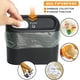 thumbnail image 4 of Bote de Basura para Coche pequeño Negro, Bote de Basura para Coche con Tapa, Bote de Basura para Coche Impermeable, Caja de Almacenamiento para Coche Colgante portátil, para Oficina de Coche, 4 of 5