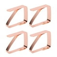 thumbnail image 4 of Pinces à Nappe, 4 Pcs Pinces à Nappe en Acier Inoxydable, Fonctionnement Fluide, 4 of 10
