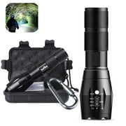 BESTCROF Powerful 1000 Lumens LED Flashlight Waterproof IP67 Flashlight 5 Modes for Emergency and Outdoor Camping Use, 0.33 Lb Weight