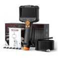 thumbnail image 1 of Industrial Endoscope Inspection Camera Waterproof 8mm Borescope Scope Camera with 4.3inch Screen USB C Rechargeable, 1 of 8
