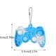 thumbnail image 2 of Boys Cute Cartoon Keychain Tie Dye Decompression Silicone Game Console Keychain Decorative Accessories Holiday Gift, 2 of 5