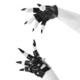 thumbnail image 3 of Yvsxxv 1 Pair White Plush Wolf Claw Gloves Gloves & Mittens Festival Stage Performance Props for Halloween Special Events Daily Outfits, 3 of 7