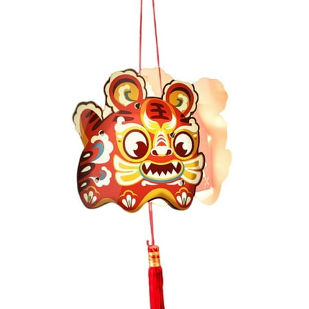 

Rabbit Shaped Light Lantern Use Handmade Cartoon Patterns Suitable for Home