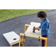 مثقاب لاسلكي Black+decker 20v، مجموعة أدوات كهربائية مكونة من 6 قطع، بطارية وشاحن متضمنان (bdcdmt1206kitc)