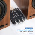 thumbnail image 3 of Placa amplificadora Wuzhi Audio ZK-1002T Bluetooth 100W+100W, 3 of 6