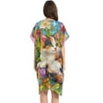 thumbnail image 3 of BZSMCE Women Creatively Garden Serenity Print Beach Cover-ups Size:S-2XL, 3 of 7