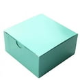 thumbnail image 4 of BalsaCircle 100 Pieces 4"x4"x2" Cake Wedding Boxes Tuck Top Wedding Party Candy Gifts, 4 of 8