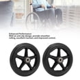 thumbnail image 4 of Remplacement de Roue à Pneu Plein avant pour Fauteuil Roulant, Utilisation Plus Fluide, Pneu à Roulettes Plein Antidérapant pour Fauteuil Roulant Électrique, 4 of 7