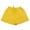 Yellow, variant on UVEASISHA Cotton Linen Shorts for Women Elastic Drawstring Casual Summer Shorts Breathable Wide Leg Beach Vacation Shorts with Pockets White S