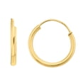 thumbnail image 1 of Arracadas Tubulares Lisas Oro 10 K Joyeria M De Leon Arracadas Tubulares Lisas, 1 of 2