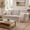 Gray, variant on Vorthio Life 89" Farmhouse 3-Seater Sofa, Deep Seat Couch with High Back Support, Washable Removable Cover, Rolled Arms, Gray