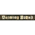 thumbnail image 2 of LaPoint, Annie 24x7 Black Ornate Wood Framed with Double Matting Museum Art Print Titled - Amazing Grace, 2 of 4