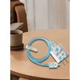 thumbnail image 3 of (Headset Cover + 2pcs Charger Cable Saver + 1m Laser Pink Cord) Protective Case Set For Ipad 2020 Compatible With Apple Original Protective Cord With, 3 of 4
