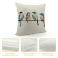 thumbnail image 4 of CMMY Birds Throw Pillow Covers Outdoor Birds Pillow Case for Spring Summer Sofa, Couch, Patio Home Decoration, 4 of 5