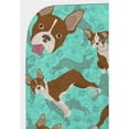 thumbnail image 5 of Carolines Treasures MLM1045LQB 50 x 60 in. Red Boston Terrier Quilted Blanket, Blue, 5 of 5
