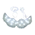 thumbnail image 3 of Accesorio de disfraz de de ángel iluminadas, vestido de ángel, hada, accesorio LED, PP, adecuado para niños, cumpleaños, juego de rol, Halloween, Luz blanca S de 3 piezas, 3 of 8