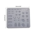 thumbnail image 2 of Various Shapes Silicone Mold Resin Shaking Cup Mold for Pendant Jewelry Keychain Decoration Making Crafts, 2 of 6