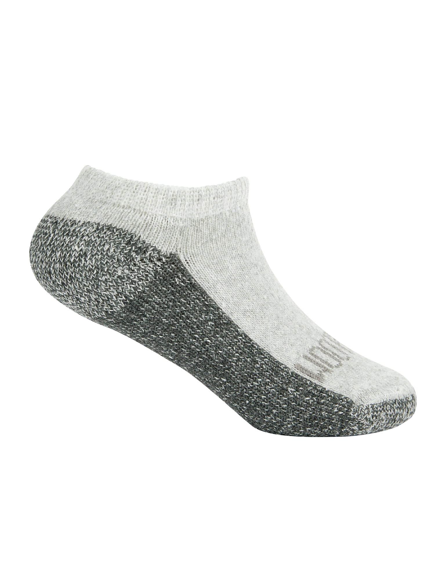 Fruit of The Loom Dual Defense No Show Socks for Boys, Assorted, Sizes 3-9 (10-Pack)