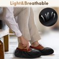 thumbnail image 3 of Fundas desechables para zapatos Clobtop negras reciclables, 50 unidades, 3 of 8