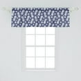 thumbnail image 2 of Ambesonne Fruits Window Valance, Pineapple Floral Vintage, 54" X 18", Lavender White, 2 of 3