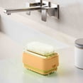 thumbnail image 4 of Wzzjkit Multi-functional Soap Foaming Box No Need To Rub Hands Storage Soap Box Roller with Laundry Brush, 4 of 5