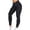 Black, variant on Shorts for Women Leggings Tummy Control V Waist Lifting with Pockets High Waisted Yoga Pant,Purple,L