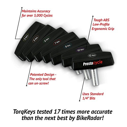 Prestacycle TorqKeys T-Handle Preset Torque Tool - 8Nm