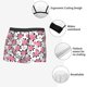 thumbnail image 3 of Balery Rose Flowers Calzoncillos bóxer para hombre, ropa interior de algodón suave y transpirable con cinturilla de nailon-Medium, 3 of 5