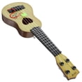thumbnail image 2 of CIMAXIC Children Small Size Musical Instruments Imitated Ukulele Mini Guitar Playing Toy with Four Strings (39cm, Beige),15.35"X4.92"X1.57", 2 of 5