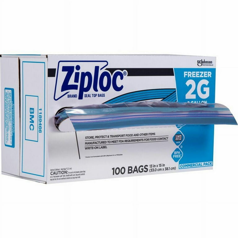 Ziploc Grip n' Seal Freezer Bags - 5 Ziploc Grip n' Seal Freezer Bags - 5