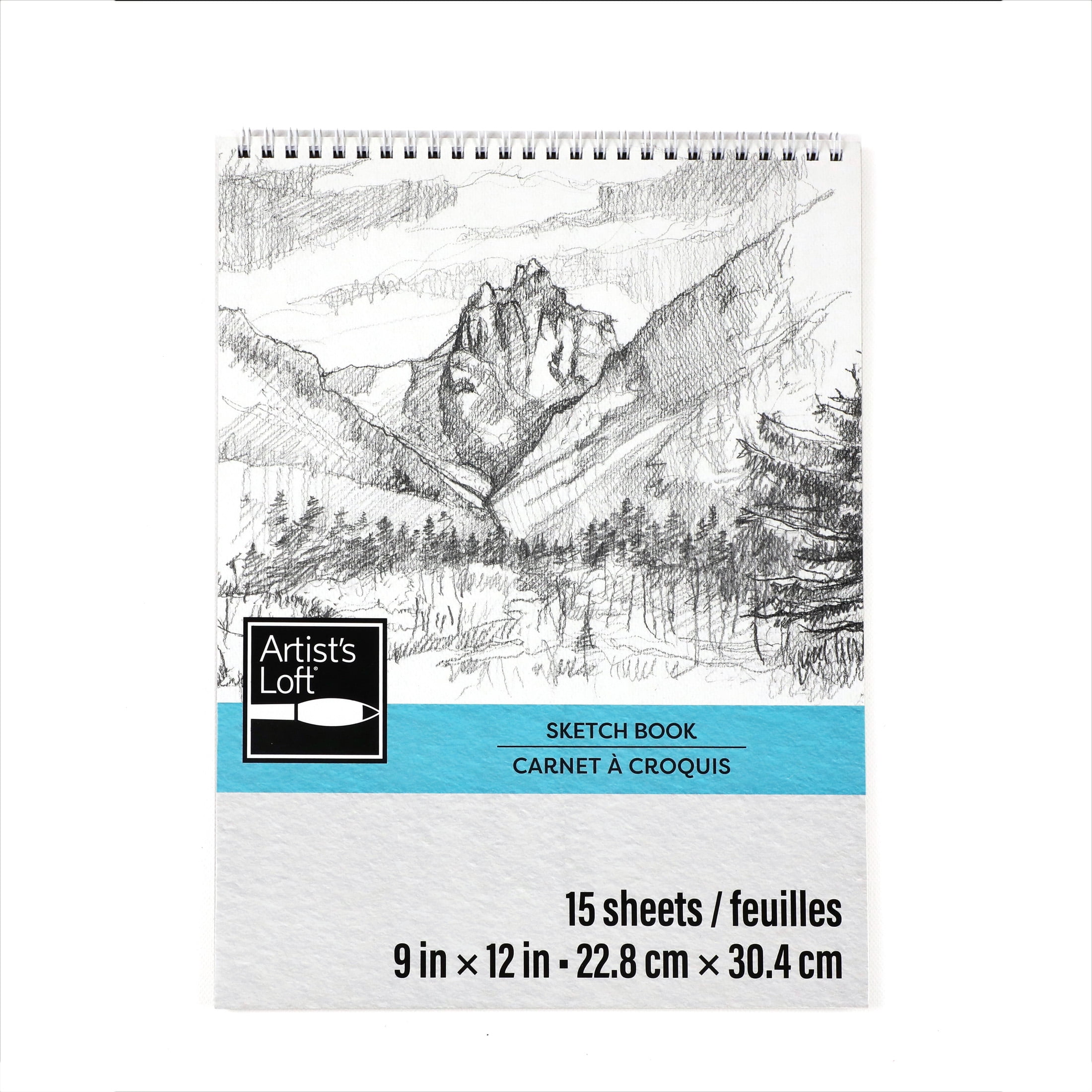 Everyday Drawing Set with Case by Artist's Loft - Includes Watercolor Pencils - Oil Pastels - Graphite Sticks - and Erasers - 1 Set