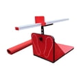 thumbnail image 3 of Siruishop Sit and Reach Tester Auxiliary Instrument Compact Ab Machine for Adults Children Red, 3 of 8
