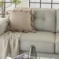 thumbnail image 4 of Nourison Life Styles Beige Decorative Throw Pillow , 18"X18", 4 of 5