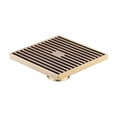 thumbnail image 2 of Multilayer Plated Shower Drain, Quick Leaking Mechanism For Rapid Water Evacuation, Solid Brass Construction Offers Strength And Durability, Square Form Factor For Universal, 2 of 4